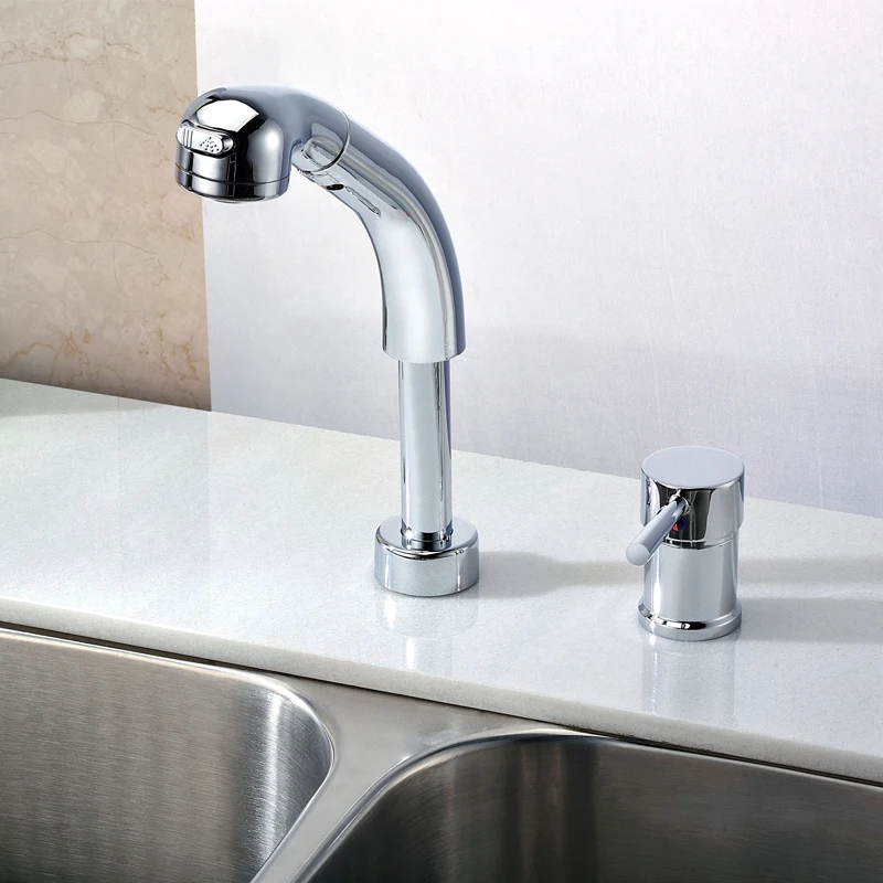 Kitchen Faucet Single Handle Kitchen Faucets Split type 2 Hole Commercial Faucet Kitchen Sink Faucet