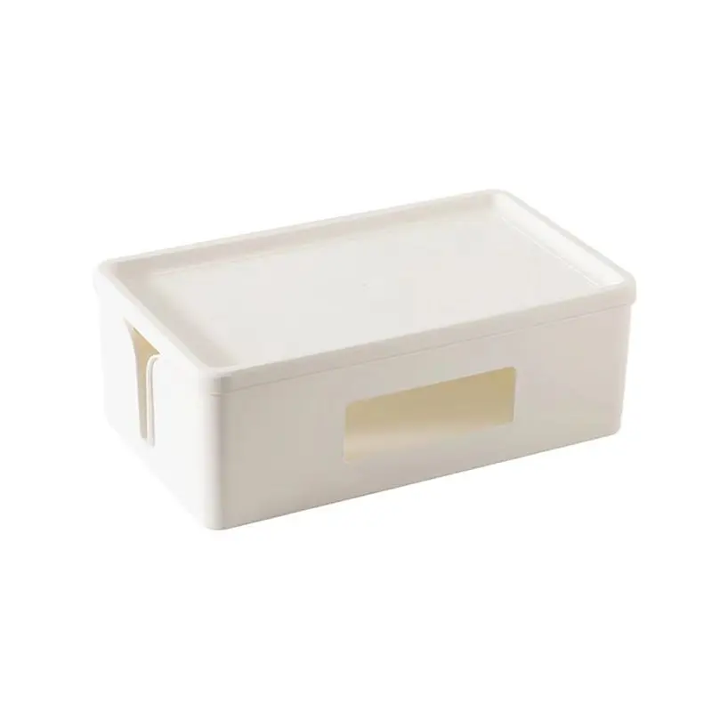 X64A-1PC Storage Box Desktop Power Plug Board Storage Electronic Equipment Protection Box