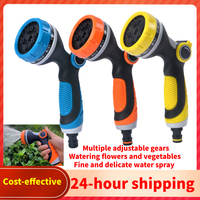 High Pressure Watering Gun 10 Kinds Of Functions Agricultural Garden Spray Irrigation Watering Nozzle Watering Sprinkler