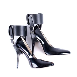 Couples Positioning Shoes Accessories of 1 Pair High Heels Locking Belt Ankle Cuff for High-Heeled Shoes Restraints Kit