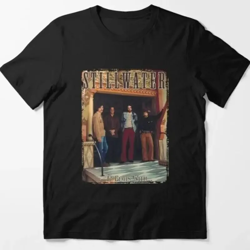 Stillwater To Begin With Classic T Shirt Retro Unisex Size Te1091