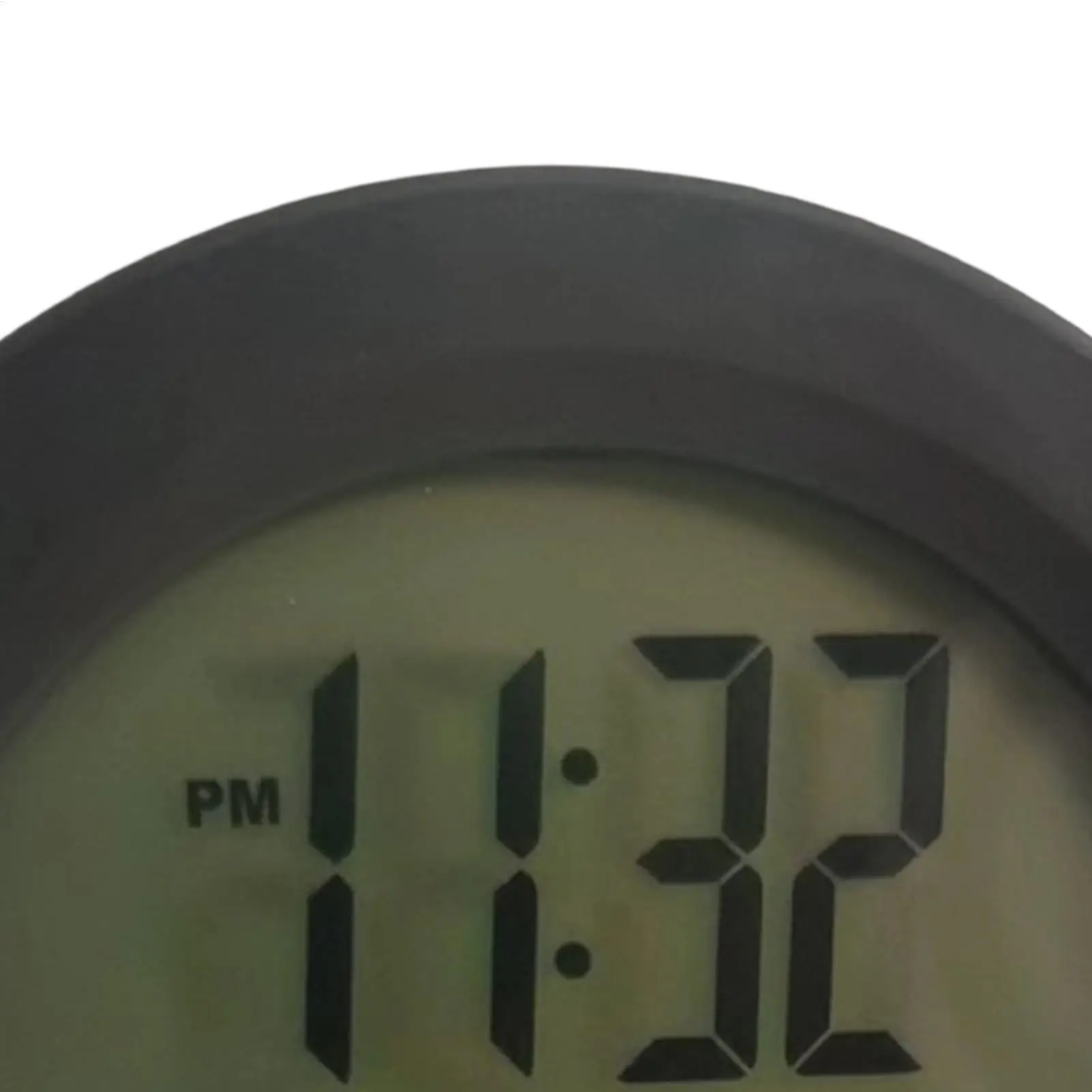Car Clock Solar Powered Automotive Dash Clock LED Temperature Tester For Classroom Travel Table Bedside Fridge RV Shop Stove
