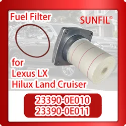 23390-0E010 23390-0E011 Fuel Filter for Hilux Land Cruiser Lexus LX Fuel Grid 2015-current 