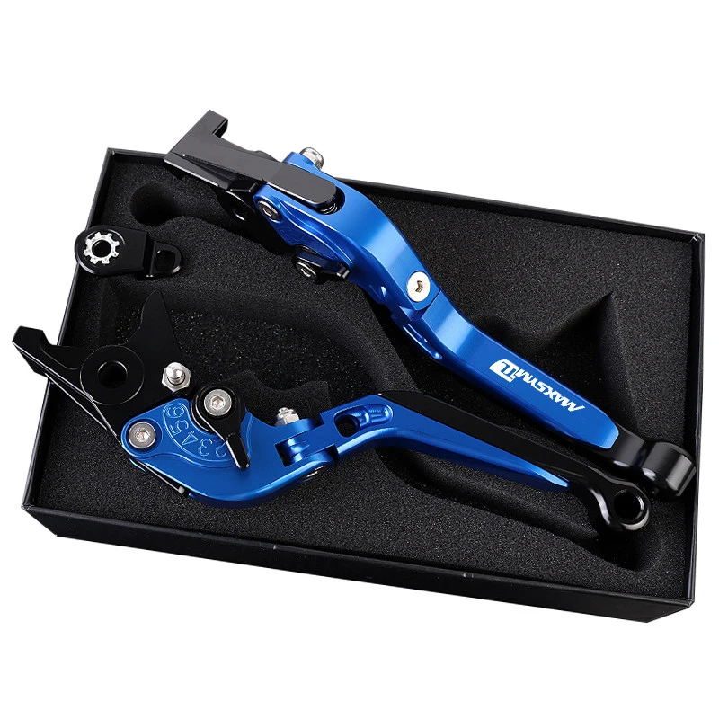 For Maxsym TL500/508 Brake Lever With Parking Lock Function Adjustable Folding Brakes Handle Levers Aluminum Handle Motorcycle