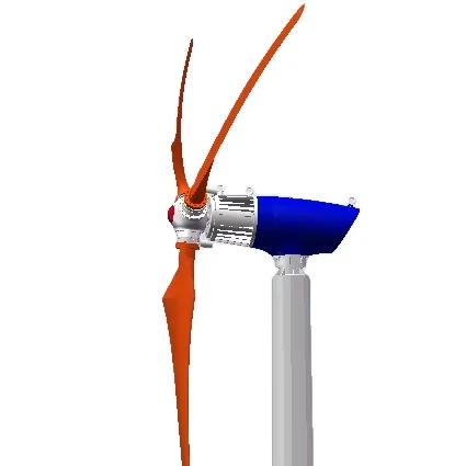 HLD 10KW Wind Turbine Generator with Variable Pitch Control 380V On-Grid for Home Use Output 220V 380v