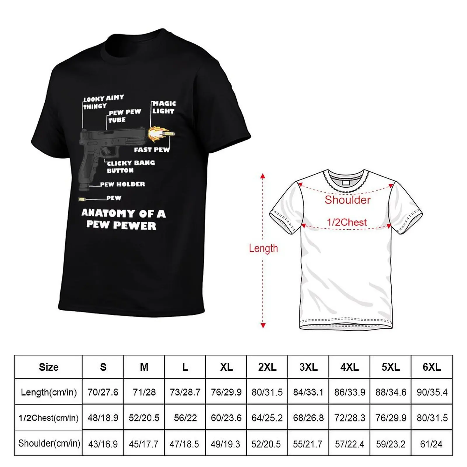 man men graphic T-Shirt Pewer cotton t t A 100% shirt essential Pew shirt shirt t Anatomy Of #5