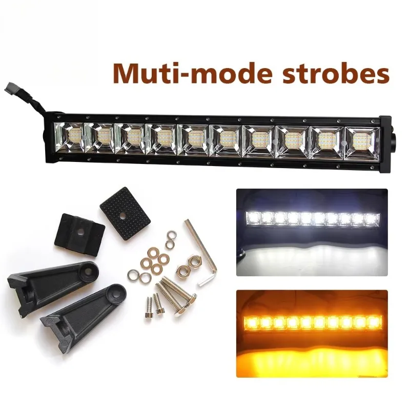 High quality point flood combination beam of light 100W 22 Light Emitting Diode Strip Off Road Light Strip for 4x4 Trucks