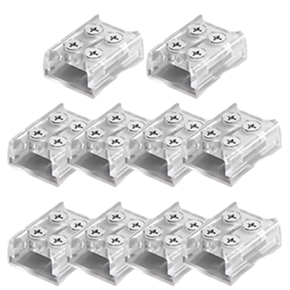 10Pcs LED Strip Connector Terminal for 8MM and 10MM Lighting Projects with Screw Mechanism for Secure Connection