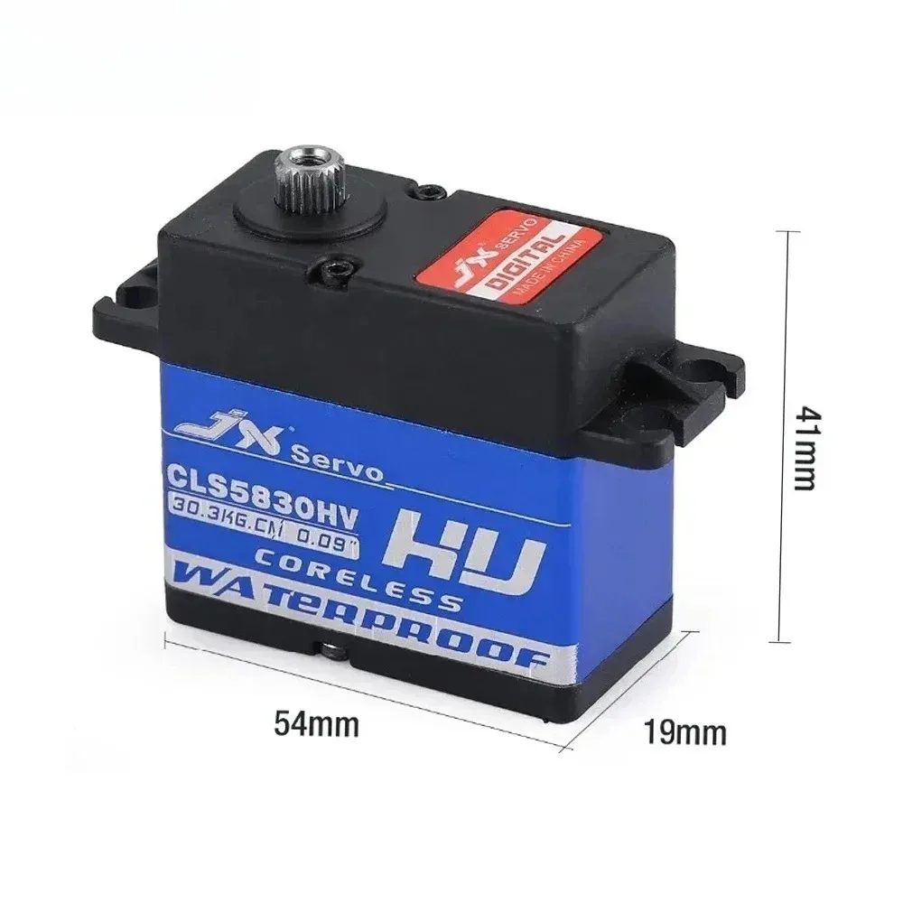 30KG Impermeabile Digitale Servo Ad Alta Tensione Metal Gear 6-8.4V Per 1/10 RedCat HPI Baja 1/8 RC Auto Crawler Accessorie JX CLS5830HV