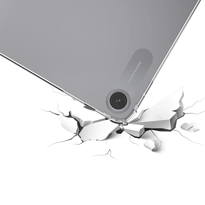 For Xiaomi Redmi Pad 2 SE 9.7 Inch 2026 Protective Case Fall-Proof Airbag Soft Silicone Clear TPU Transparent Tablet Cover