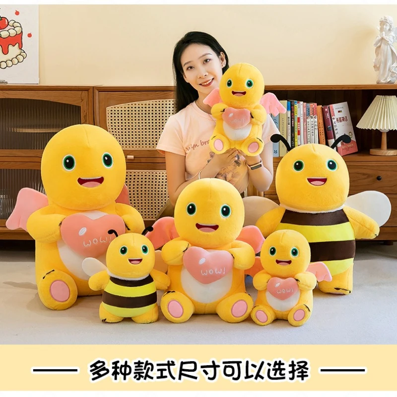 大型サイズのかわいいネイルン蜂コスチュームぬいぐるみミルクドラゴンぬいぐるみ子供向けコレクター向けホームデコレーション