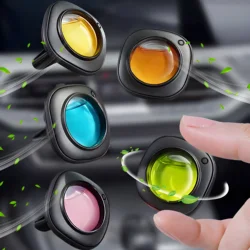 Car Fragrance Auto Air Outlet Aromatherapy Clip Deep Purification Air Freshener Car Interior Odor Removing Fragrance Perfume