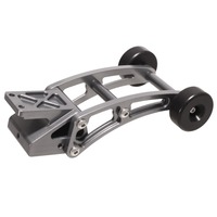 MJX Hyper Go 1/14 CNC Aluminum Roll Cage Wheelie Bar – 5-Position Adjustable, Nylon Wheel, Anodized Colors, Fits 14209/14210