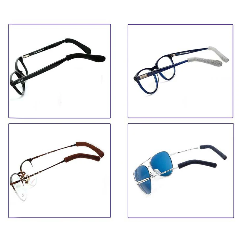 High Elasticity Knitted Glasses Foot Covers and Anti Slip Covers