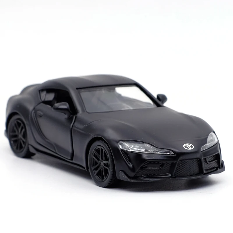 1:36 Toyota Supra Sports Car RMZ CITY Alloy Diecast Car Model Toy