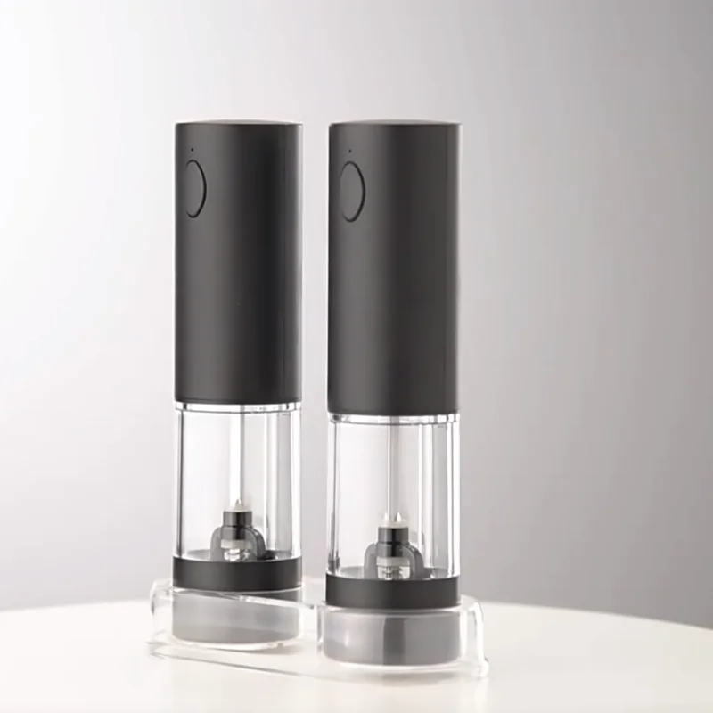 

Электрическая мельница для соли и перца с регулируемой грубостью, многоразовая мельница, мельница для перца на батарейках, кухонный гаджет, инструмент