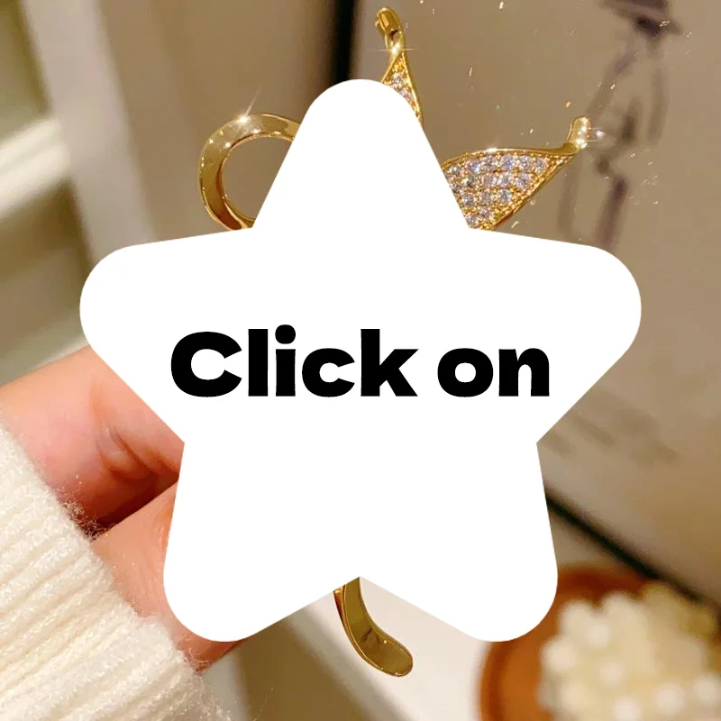 Fashion Rhinestone Bauhinia Flower Brooches For Women Clothing Coat Jewelry Accessories Gifts