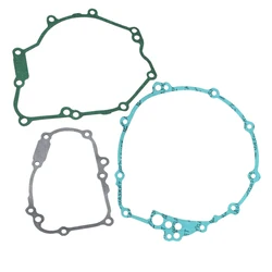 Motorcycle Crankcase Clutch Generator Cover Gaskets For Yamaha R6 YZFR6 YZF-R6 03-05 YZF-R6S YZFR6S 06-09 FZ6 FZS6 04-09
