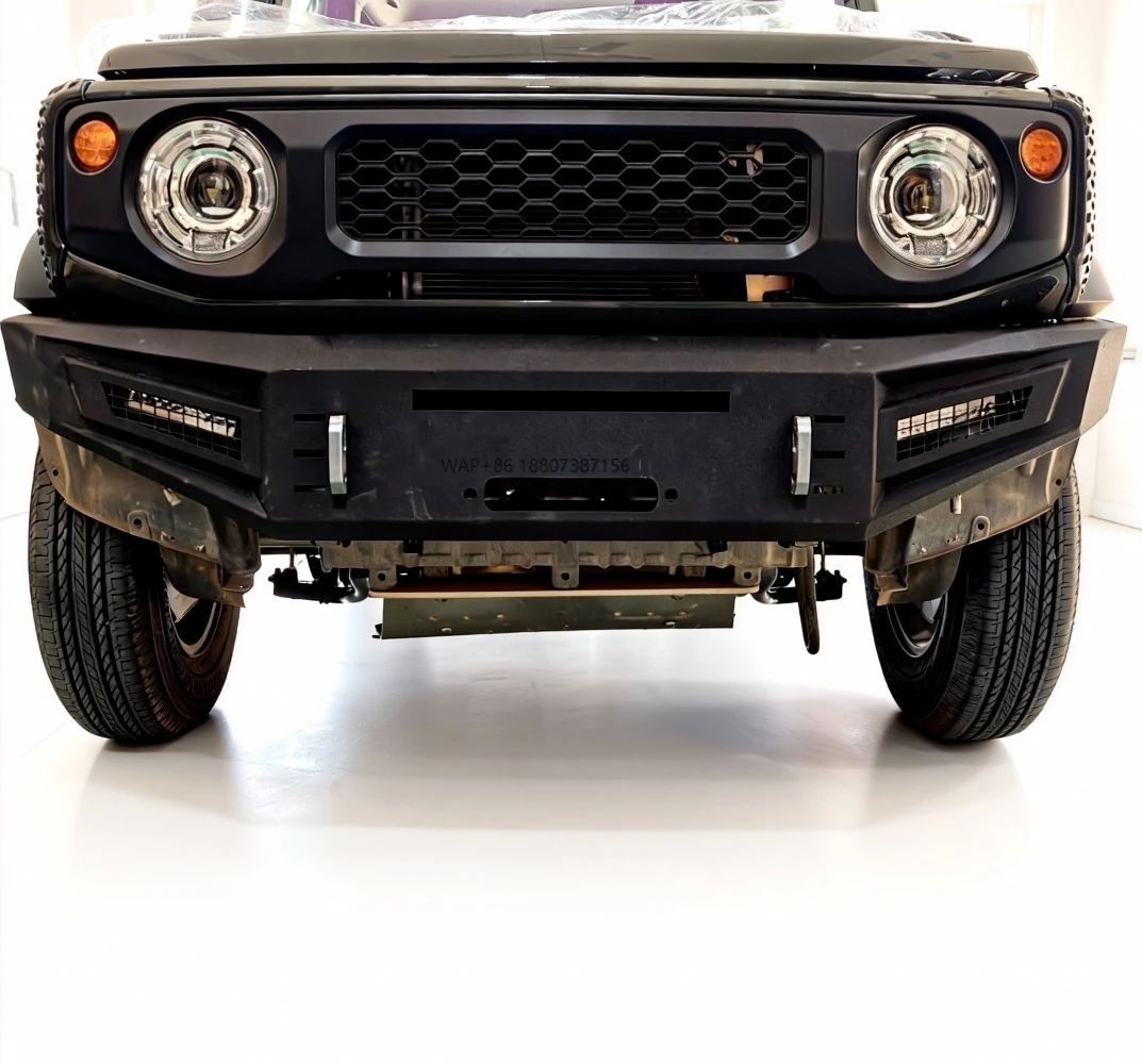 

Jimny Front Bumper Heavy Duty Protection for Enhanced Off Road Approach Angle and Vehicle Protection