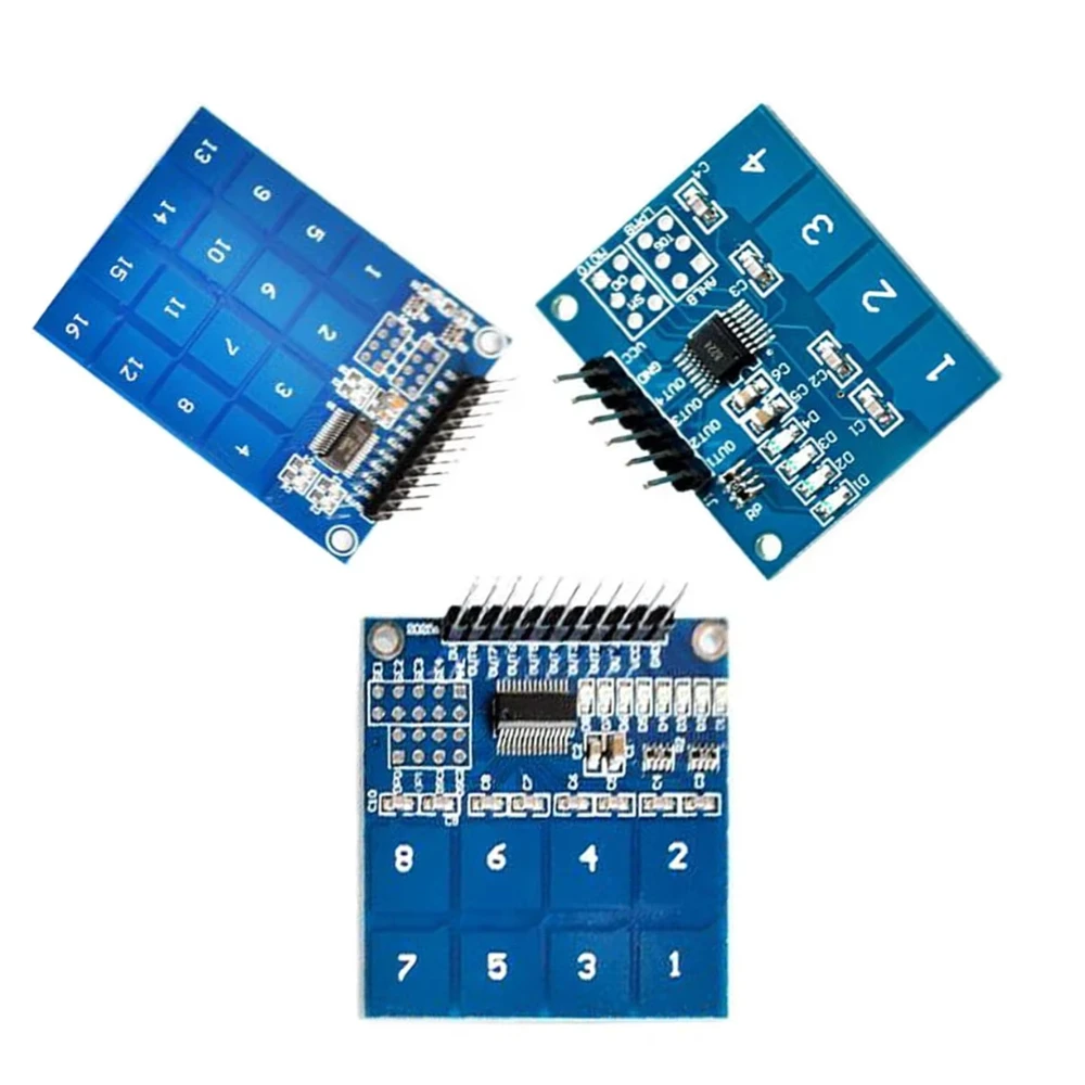 TTP224 / TTP226 / TTP229 Switch Touch Sensor Digital 4 / 8 / 16 channel Touch Capacitive Module
