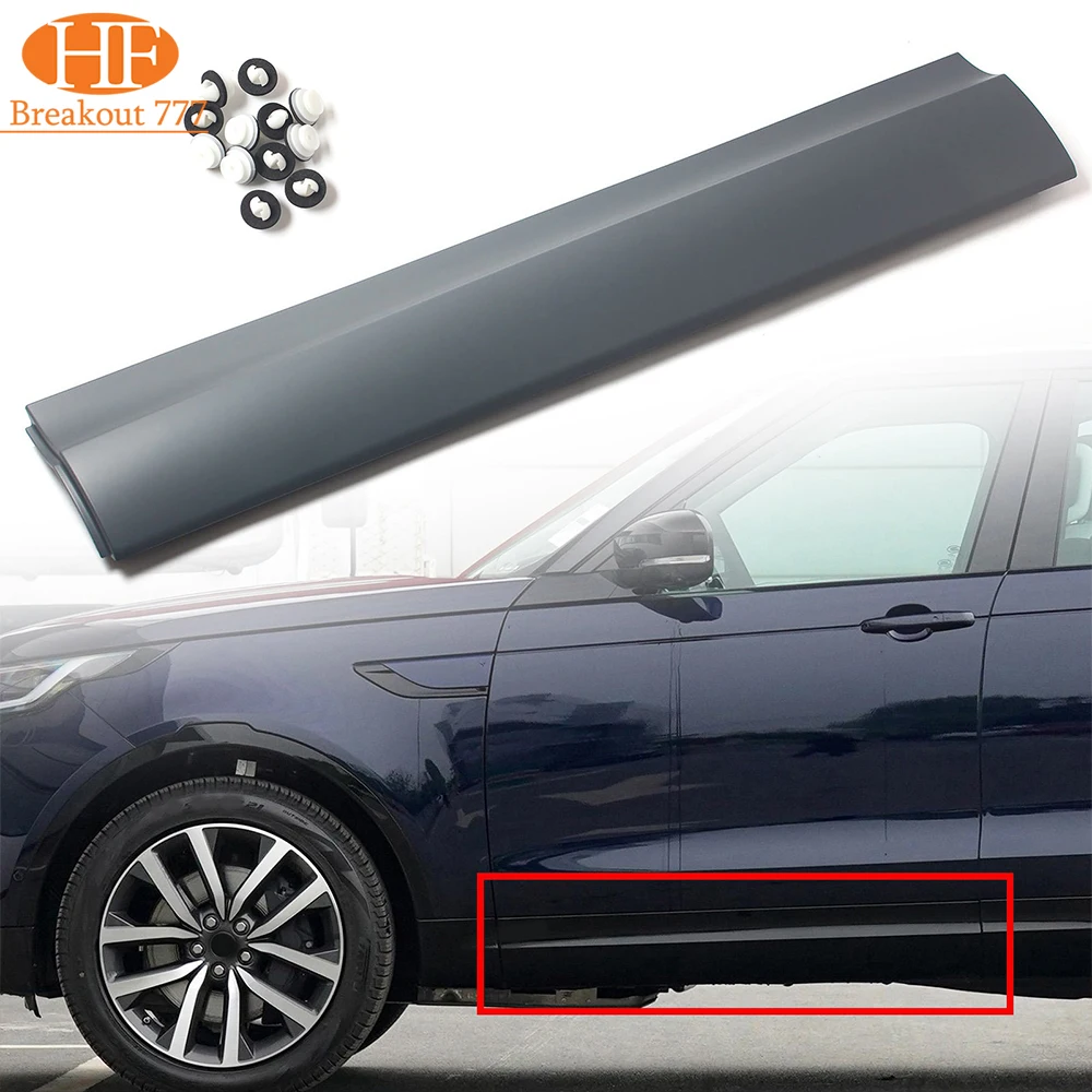 

For Land Rover Discovery 5 2017 2018 2019 2020 2021 Left Right Side Door Exterior Panel Decoration Kit Car Body Molding