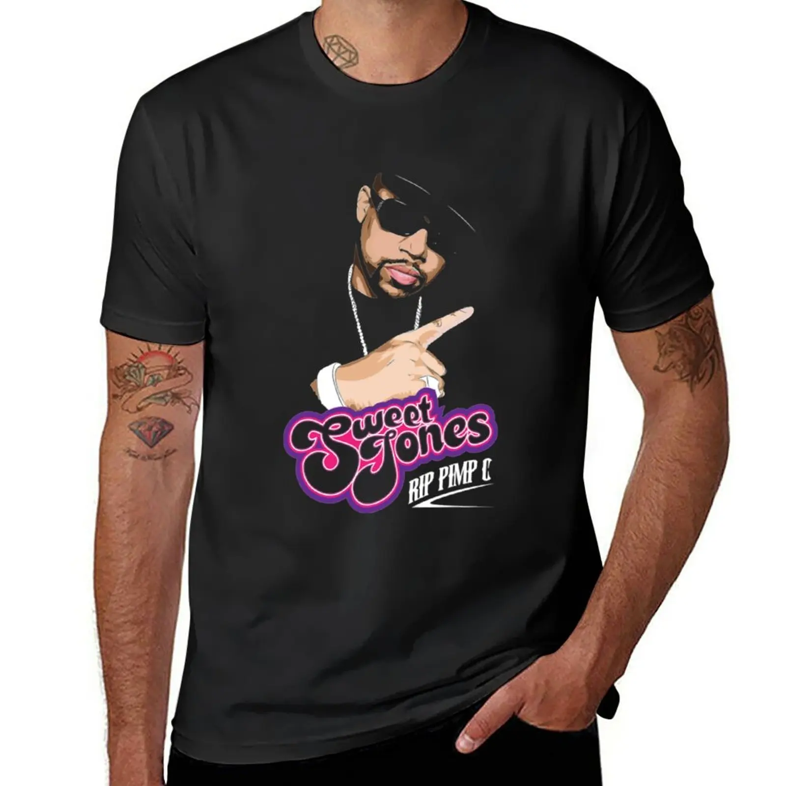 New Pimp C T-Shirt anime heavy weight t shirts for men