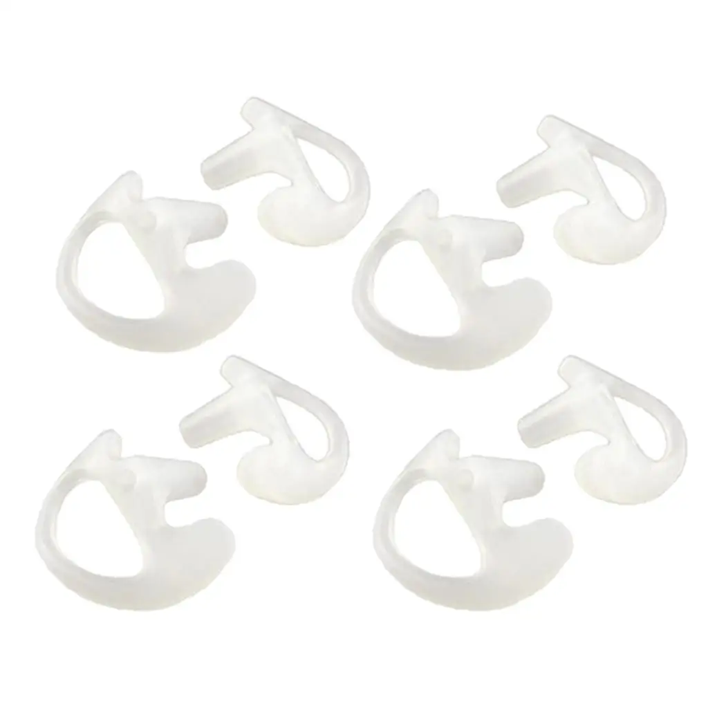 4 Pairs of Replacement earplugs Made of Soft Silicone Eararm for