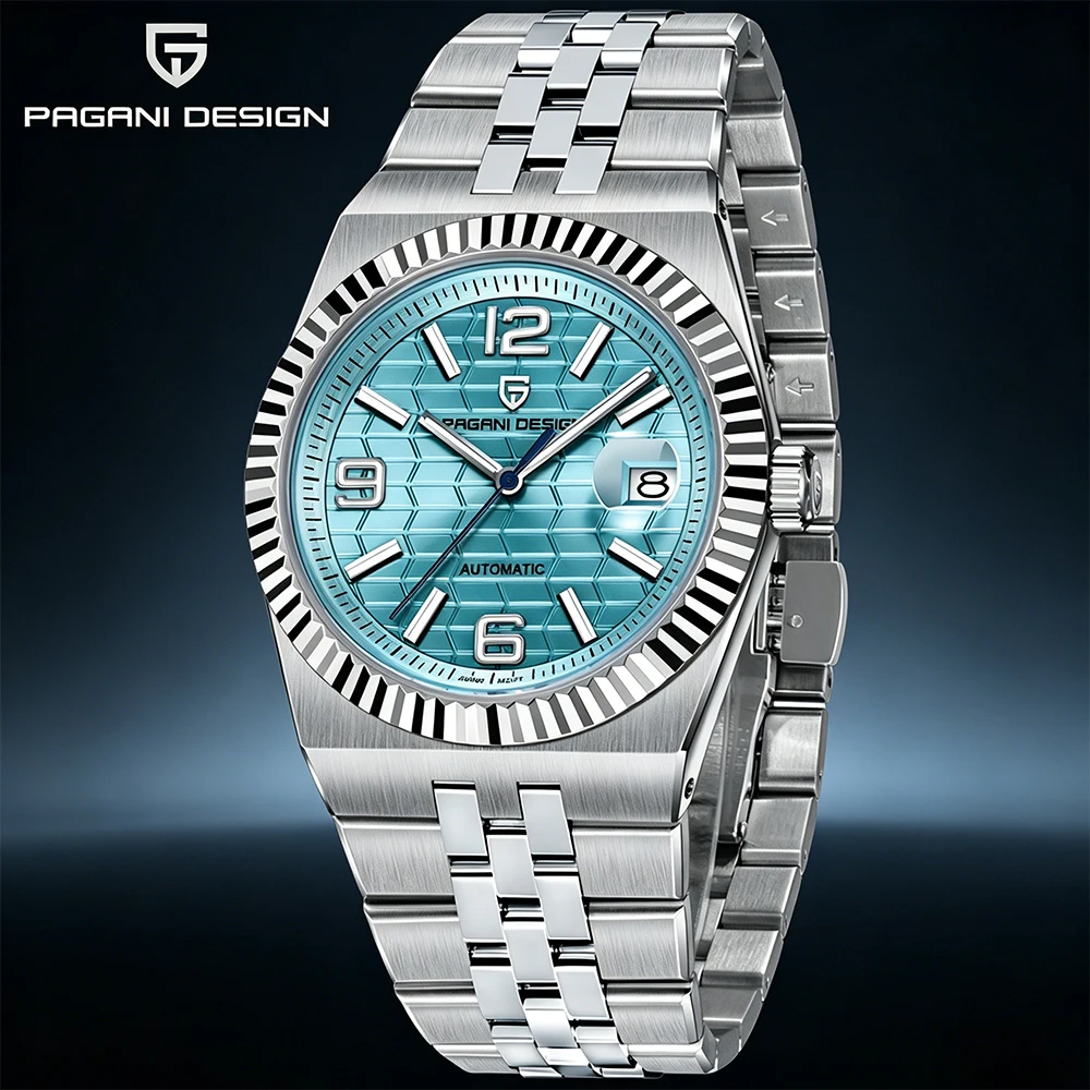 PAGANI DESIGN 2026 New Men's Automatic Mechanical Watch 40.5mm Japan Miyota 8215 Stainless Steel Sapphire Waterproof reloj hombr