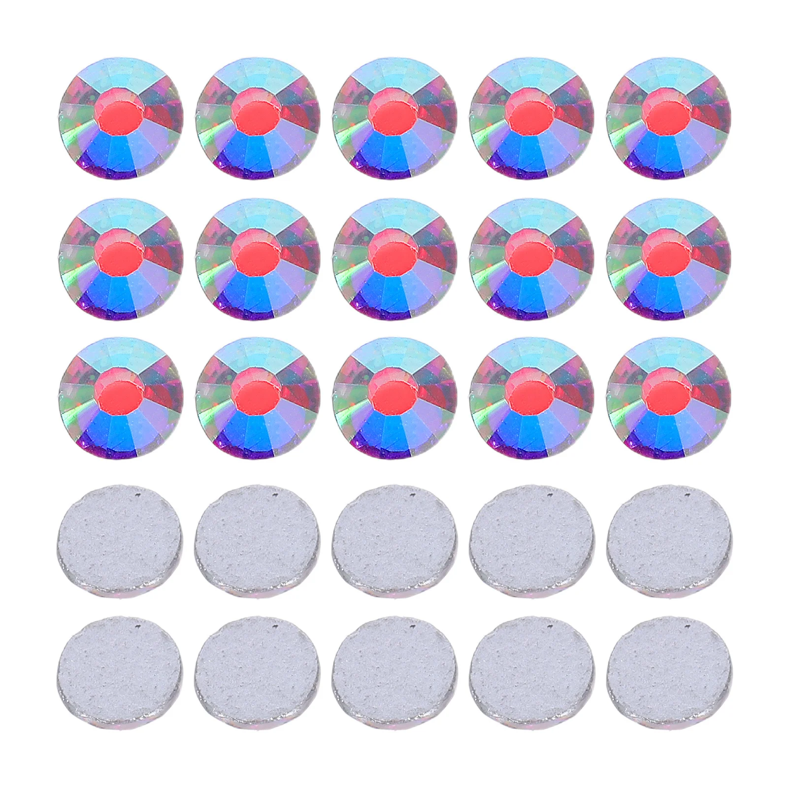 1440 قطعة أحجار الراين الكريستال 3.8-4.0 مللي متر الزجاج فلاتباك الأحجار الكريمة المستديرة Diy بها بنفسك الحرف مسمار الفن الملابس الأحذية الديكور الحرفية جواهر #1