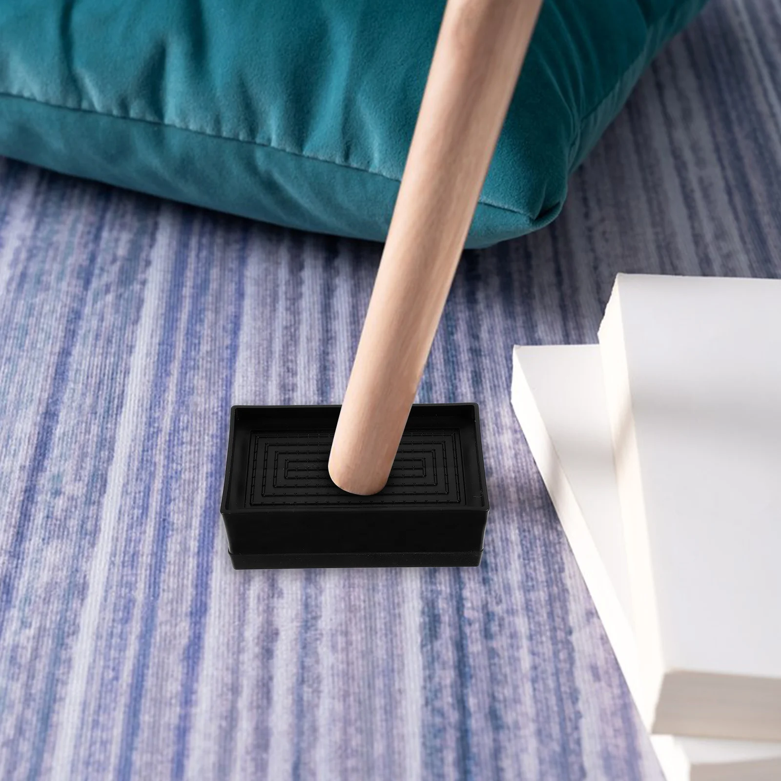 4Pcs Furniture Foot Pads Tpu Slipping Resistant Bed Risers Couch Chair Table Riser Pads Protective Furniture Coasters