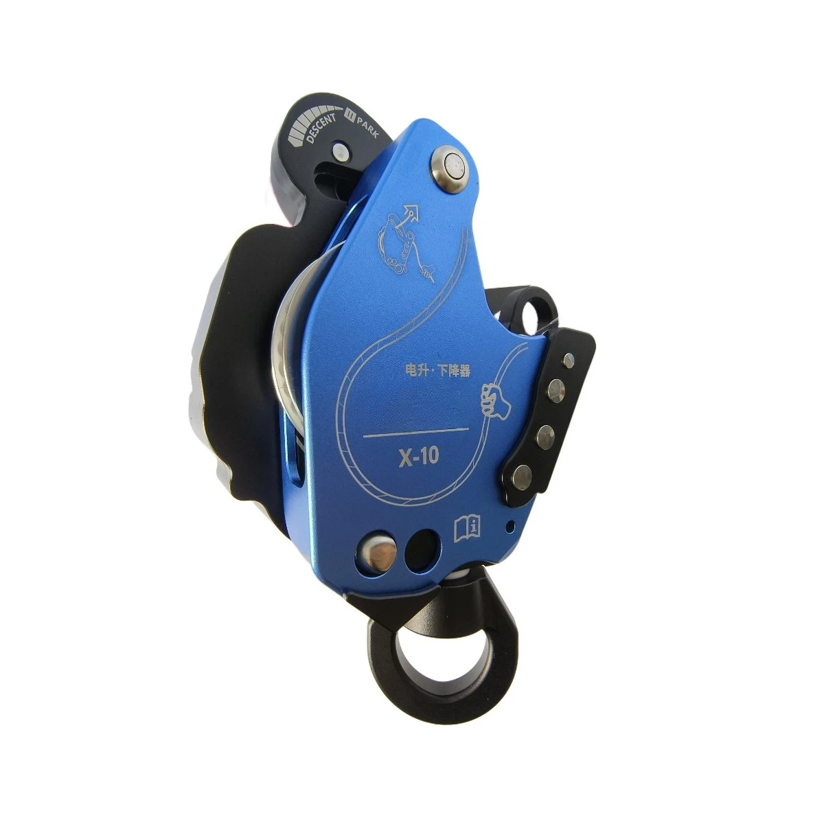 AScent X10 Ascent Descent Device Awah Z3 same style with Universal Joint for 30kg-285kg Rope Climbing Descender