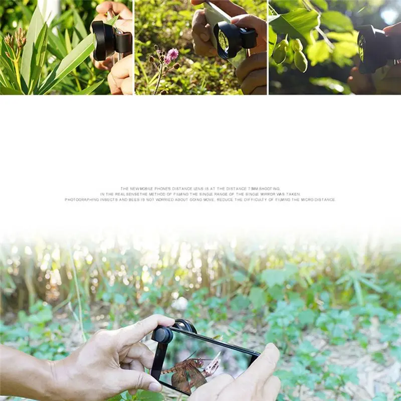 

Новый профессиональный объектив для камеры телефона 75 мм макрообъектив HD DSLR с зажимом для 12 11 Pro Max S20 Plus