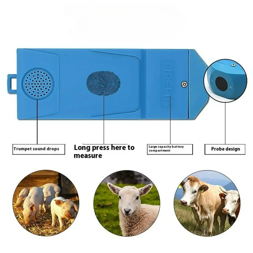 Ультразвуковое устройство обнаружения беременности для животных Плоское ультразвуковое устройство обнаружения искусственной беременности для свиней, коровы и овец
