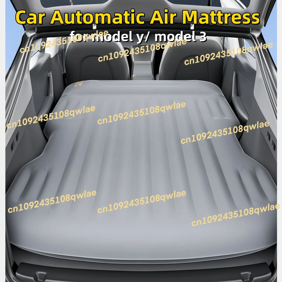 

Car Air Mats for Tesla Model Y 2025 Tesla Model 3 Car Leveling Automatic Inflatable Car Mattress Vehicle Leveling Board