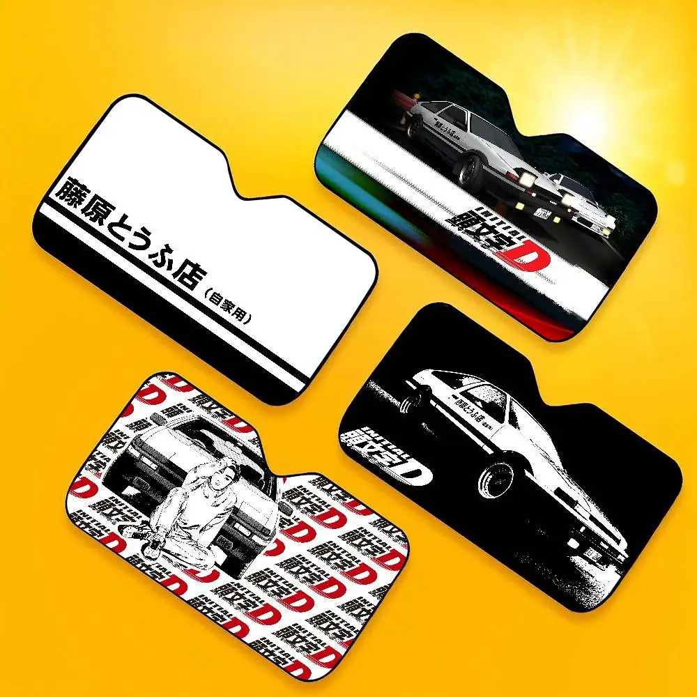 بارد I-الأولي D الزجاج الأمامي ظلة أنيمي لطيف سيارة الزجاج الأمامي 70x130 سنتيمتر الشمس قناع عاكس الحرارة #2