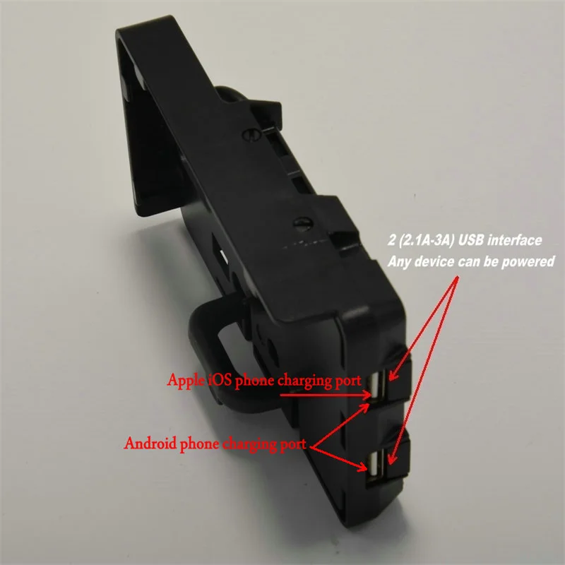 Motorcycle Phone Navigation Stand Holder Imported IC Chip USB Charging Bracket For Honda CRF1000L Africa Twin Motorcycle Parts