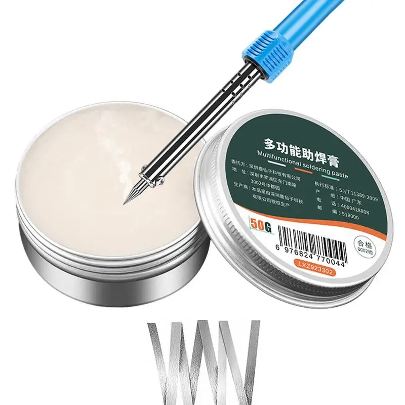 Copper Pipe Solder Paste 20g Metal Solder Paste Flux Soldering Metal Solder Paste for Stainless Steel Copper Iron Nickel