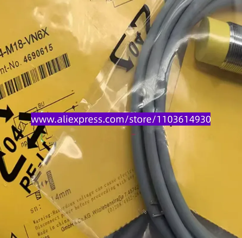 3PCS New proximity sensor NI14-M18-VN6X Ni14-M18-AP6X Ni14-M18-AN6X NI14-M18-AN6X-H1141 NI14-M18-VN6X-H1141 NI14-M18-AP6X-H1141