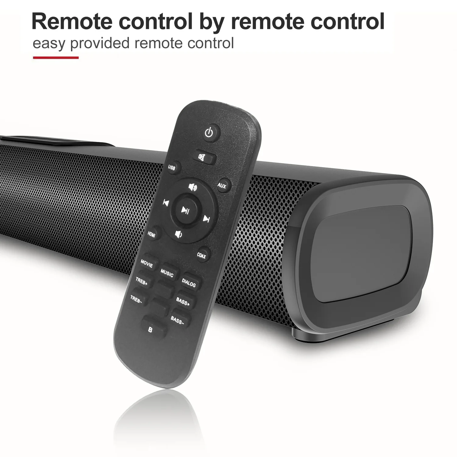 S20/S20L Sound Bar 30W High Power Home Cinema Speaker Bluetooth 5.0 Support HDMI ARC Optical USB for TV PC Projector