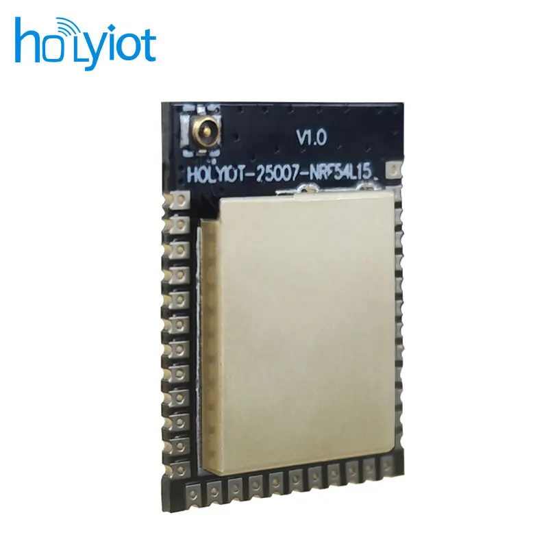 

Holyiot nRF54L15 Wireless Bluetooth 6.0 Ble Module IPX Antenna Mesh Arm Cortex-M33 CPU Transmitter Module Support Thread Matter