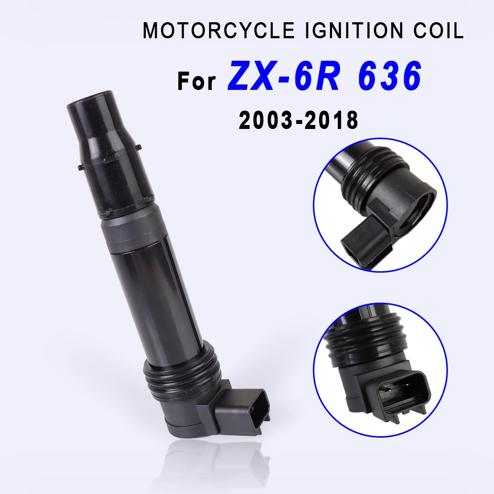 F6T570 21171-1282 21171-0021 Motorcycle Ignition Coil Replacement Accessories For Kawasaki Ninja ZX-6R 636 ZX636 ZXR9F 2003-2018