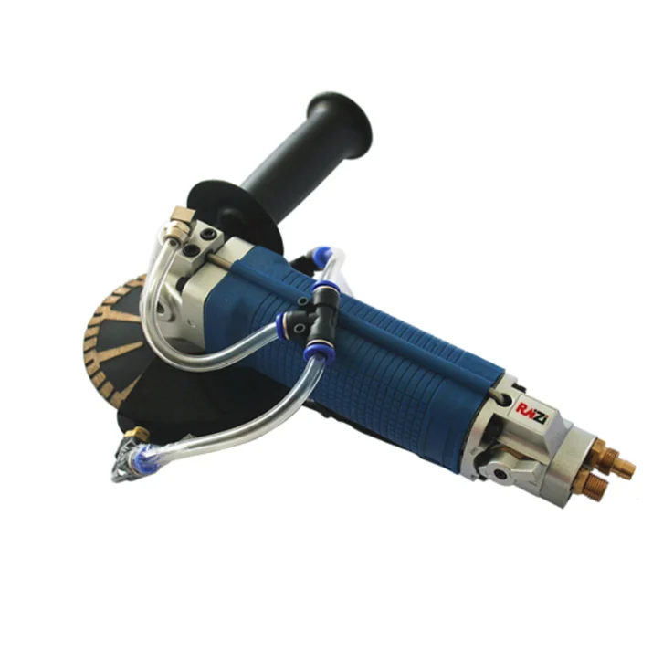 Raizi Rear Exhaust Wet Air Stone Cutting Saw Air Cutter