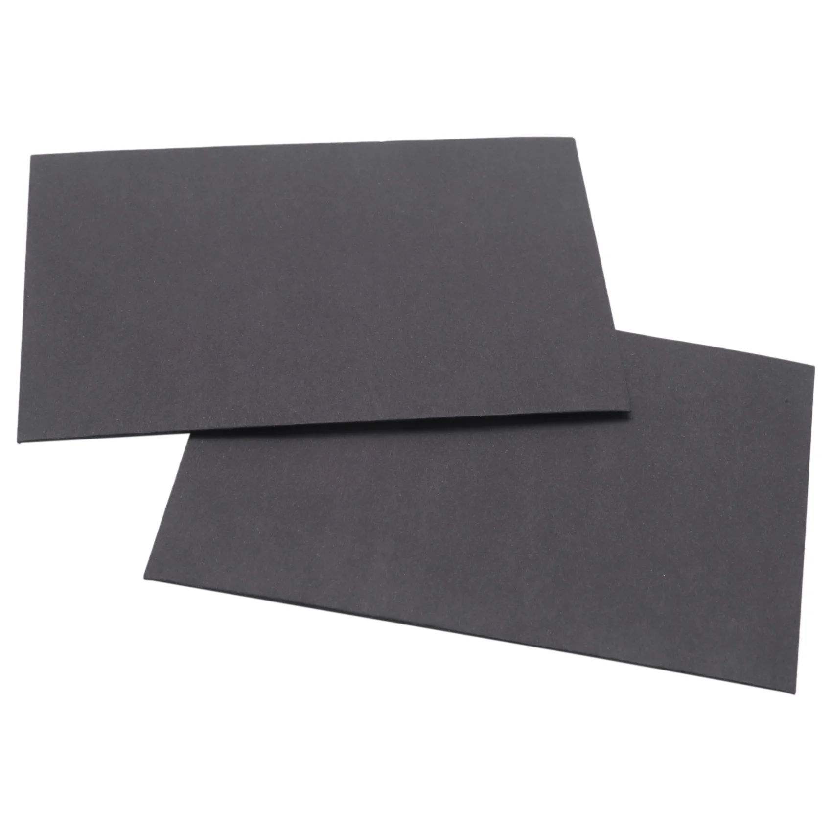 20PCS Classical Kraft Blank Mini Paper Window Envelopes Wedding Invitation Envelope Gift Envelope(Black)