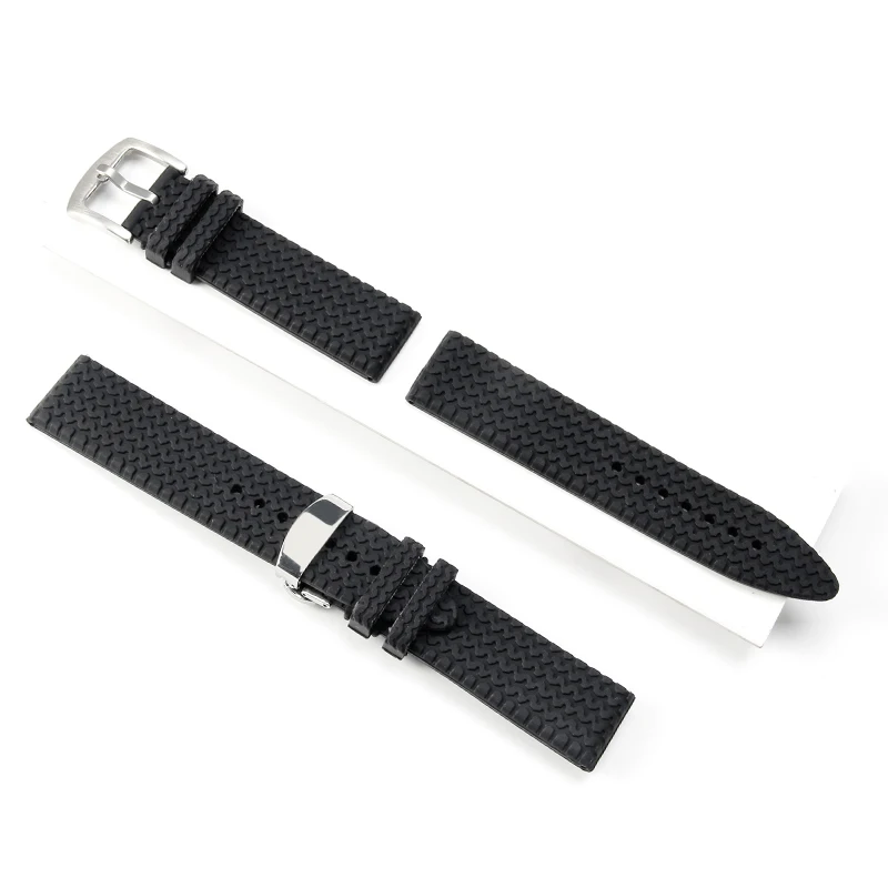 Cinturino per orologio in Silicone per Chopard Chopin Classic Racing 168511 impermeabile resistente al sudore morbido e confortevole cinturino in gomma da uomo 23mm