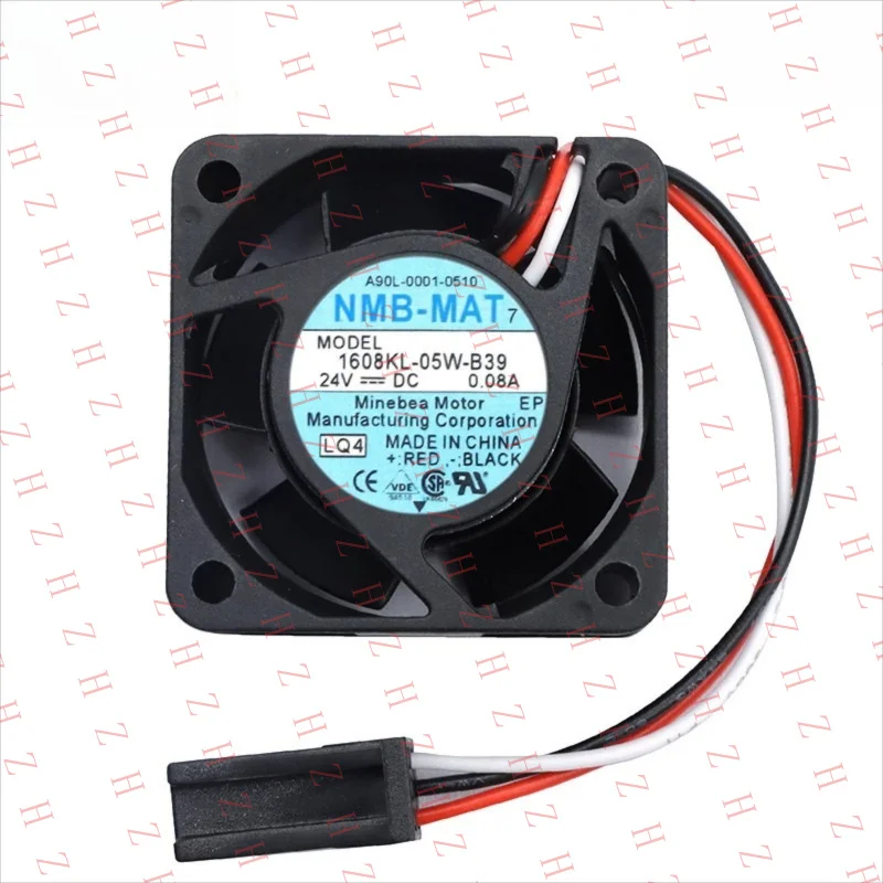P+ 5pcs 3-Pin Cooling Fan NMB-MAT 1608KL-05W-B39 24V 0.08A 3 wire For FANUC