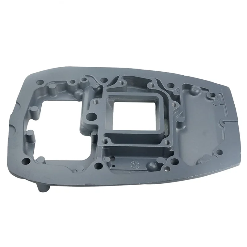 Authentic 6B4-41137 Exhaust Duct Manifold Plate For Outboard Engine 2 Stroke 15D 9.9HP 15HP 6B4-41137-00 6B4-41137-00-5B