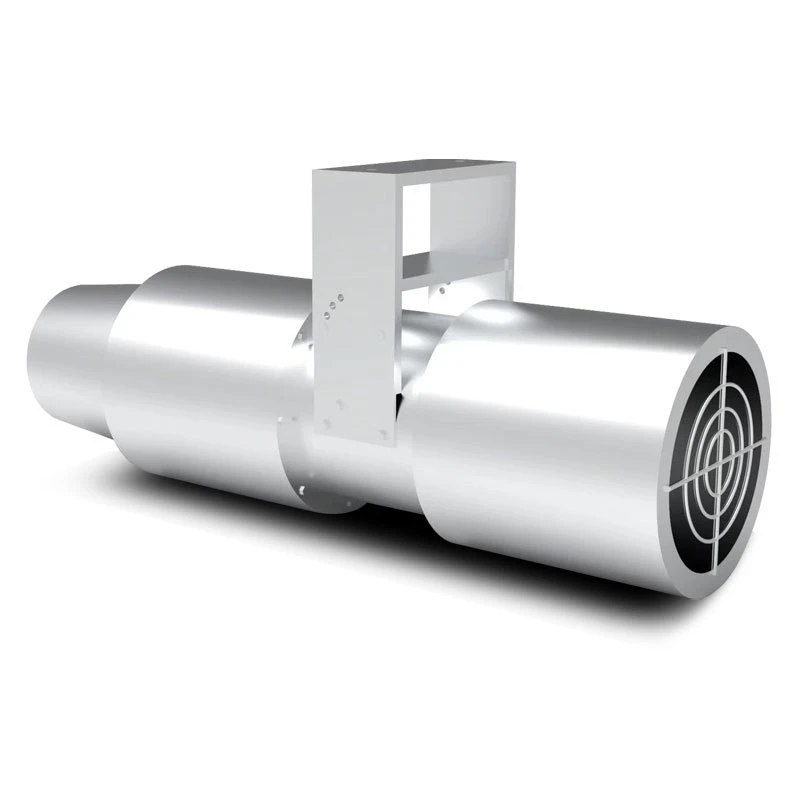 Flow fan, high-speed two-way reversible silent, dust removal fan