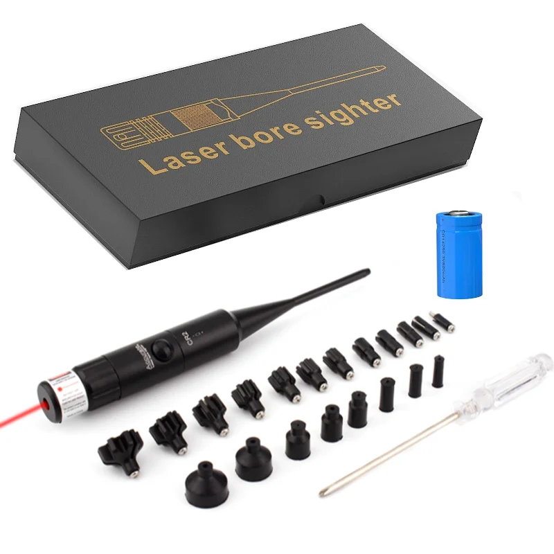 Laser Boresighter from .177 .22 Caliber to.78 Laser Collimator Bore Sight