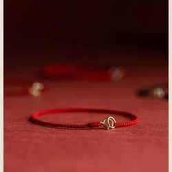 Handmade Red String Bracelets Lucky Charm Bracelet For Couple Foot Ankle Chain Bangles Perfect Gift for Friends and Relatives