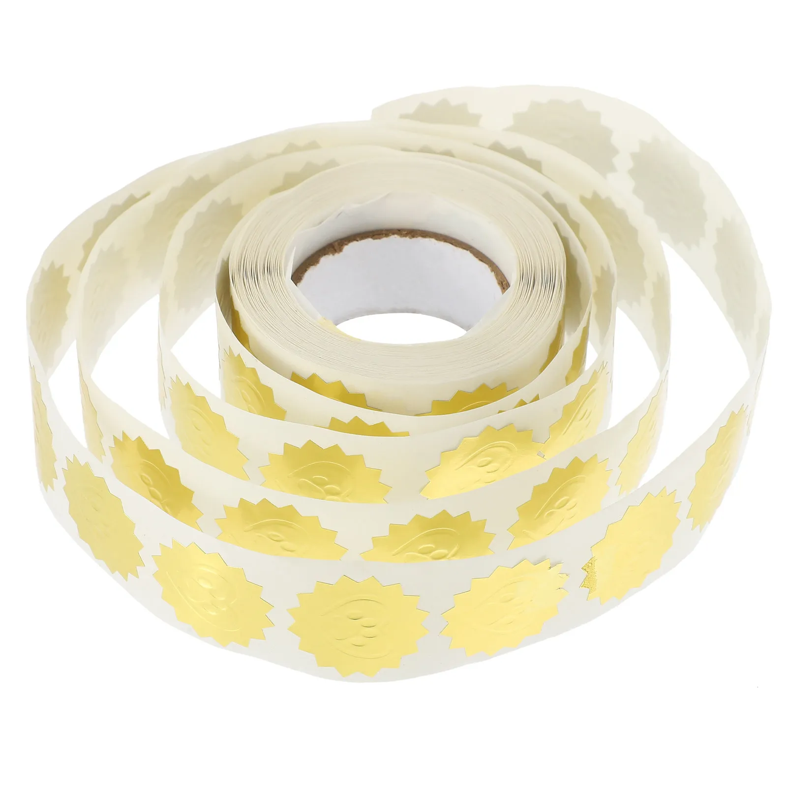 

1 Roll Waterproof Self-Adhesive Sealing Stickers for Envelope Seals Gift Boxes Cookies Candy Shops Household Label Sticker